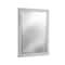 Alaterre Furniture 24" Beveled Bath Vanity Mirror, Gray AMIR0040 - alternate 1
